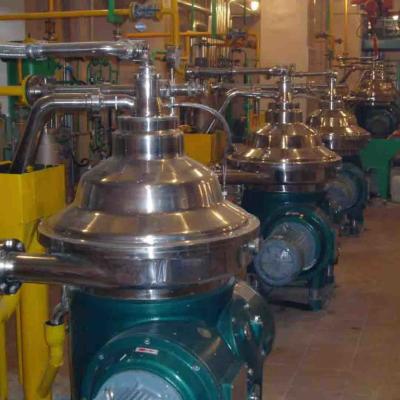 China Separador centrífugo del sólido-líquido del separador de aceite del disco Sus304 5.5kw en venta