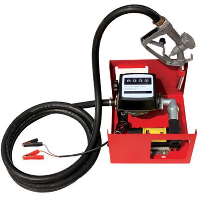 China 12V 24V Auto Industry 12V 24V Mobile Electric Mini Gas Oil Diesel Transfer Assembly Fuel Station / Feed Pump Small Dispenser for sale