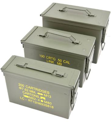 China Iron USA/NATO Metal Ammo Box Ammo Case Ammo Box - M19A1/M2A1/PA108 for sale