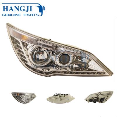 China Aluminum & 4101-00084 Plastic Original School Bus Lights ZK6122HBA Track Lighting Head Yutong Bus Head Lamp for sale