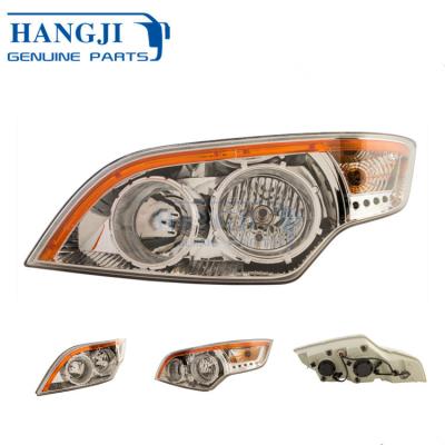 China Aluminum & 4101-00032 Plastic Original Bus Body Light ZK6932HG Headlight Assembly Yutong Head Lamps for sale