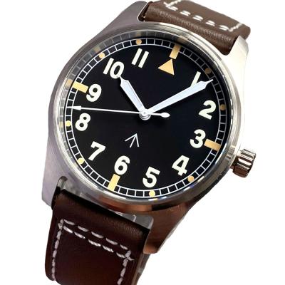 China DIVER New 39mm Japan NH35A Movement 20ATM Sapphire Glass Leather Waterproof Luminous Band Men Mechanical Diver Watch for sale