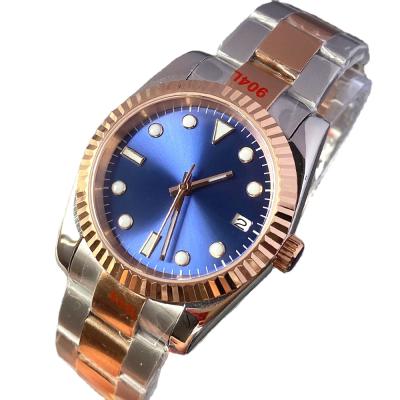 China New Hot Selling Water Resistant Sapphire Rose Gold Jubilee Hands Automatic Movement Mechanical Wristwatches NH35 Miyota Bracelet Glass Luminous for sale