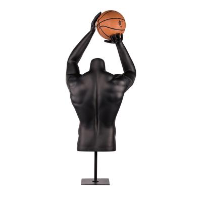 China Sportsman Headless Upper Body Size Male Torso Mannequin for sale