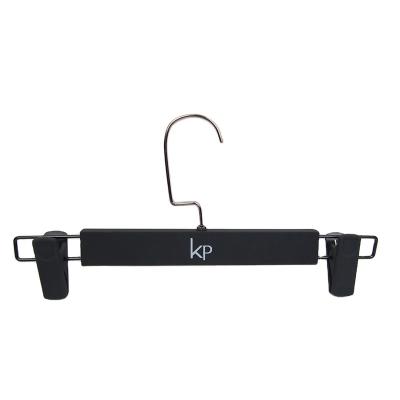 China Best Display Garment Products Plastic Pants Hanger For Clothes Display for sale