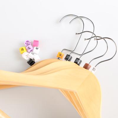 China Modern Custom Plastic Round Waist Marker Divider For Hanger for sale