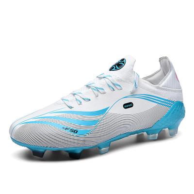 China Chuteiras 2022 PU Sepatu Bola For Sale Cheap Indoor Training Long Spikes Soccer Football Shoes for sale