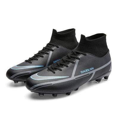 China Chuteiras-Futebol Rubber Indoor Outdoor Non-slip Football Spikes Soccer Athletic Shoes For Men for sale