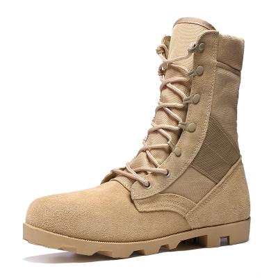 China New Products Durable Good Quality Men's Desert Combat Kick Lightweight New Products USA Military Mountain Leather Boots For Shoes for sale