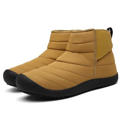 China Breathable Winter Large Outdoors Plush Faux Fluffy Cotton Warm Shoes Men Women Snow Boots for sale