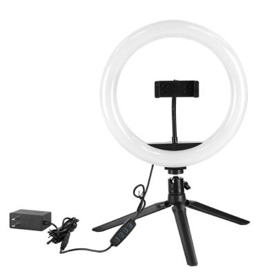 China Wholesale price and high quality PORTABLE make up videos led camera makeup Live Video Ring Fill Light 10 inch photography for sale