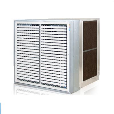 China Super Industrial Wall Mounted Air Circulation Air Cooler Large Exhaust Fan And Protection Cooling All-in-one Evaporative Air Cooler for sale