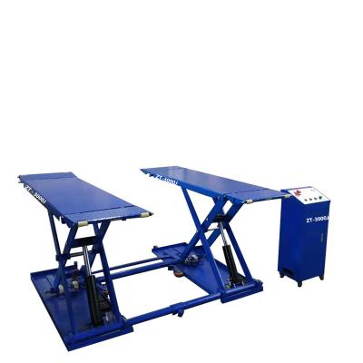 China Mid Rise Factory Price Portable Hydraulic Scissor Car Lift Pneumatic Scissor Lift 3000kg for sale