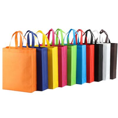 China Wholesale Cheap Promotional Folding Bag Hot Sale Reusable Nonwoven Fabric Nonwoven Shopping Bag With Custom Logo for sale