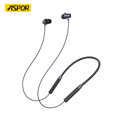 China ASPOR A601 Viable Neckband Wireless Headphones And Earbuds Sport Comfortable In Ear Tws Earbuds Earbud Wireless Headphone Accessories for sale