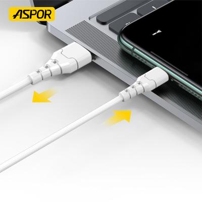 China ASPOR A100 Fast Speed ​​Charging Type C Micro USB Cable Fast Charging Data Cable For Mobile Phone for sale