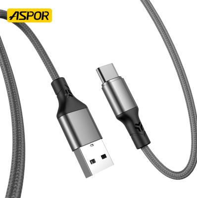 China ASPOR AC-25 Max Fast Charging Cable 3.1A 1.0m Fast Charging Usb C to Lightning Charging Cable 90 Degree for iPhone Charger Cable for sale