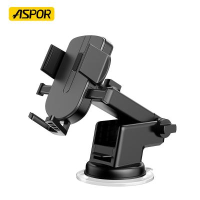 China ASPOR Hot Selling Universal Adjustable Cell Phone Holder Air Vent Car Mount For Car Hands Free Clamp Cradle Vehicle Fit For All Phones for sale