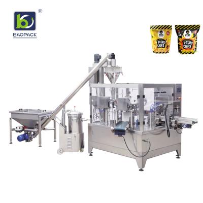 China BAOPACK Large Vertical Food Chicken Powder Packing Machine Seasoning Powder Packing Machine for sale