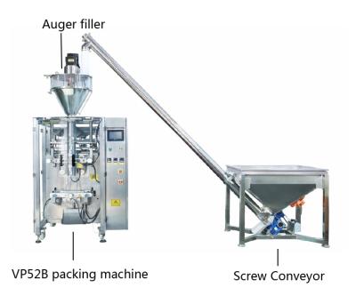 China Full Automatic Food Ice Powder Packing Machine Price for sale