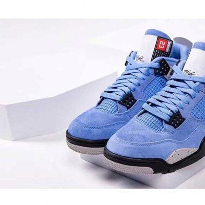 China New Round Basketball Running Shoe Mens High Top Trainers 4 Retro Sneakers For Mens Womens for sale