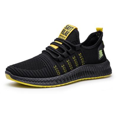 China Fashion Trend Low Price Wholesale Mens Sports Shoes Breathable Sneakers Green Mens Jogging Shoes for sale