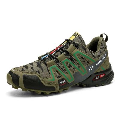 China Outdoor Waterproof Camouflage Climbing Shoes Classic Trekking Climbing Shoes Cloth Shoe Man And Women for sale