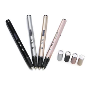 China Portable low temperature metal frame low price metal use USB rechargeable child 3D print drawing pen V4 X4 for sale