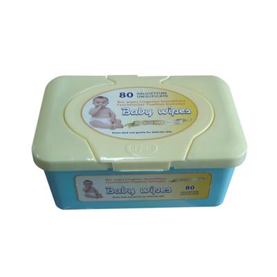 China High Quality Competitive Cleaning Baby Wipes Hand Wipes Wet Tissue OEM Packaging With Hygienic Lid for sale