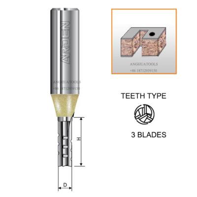 China ARDEN A0125 3 Blades CTT Router CTT Router Bit Fast Cutting Straight Bit 1/2 From CNC Milling Machine for sale