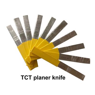 China Machinery Repair Shops Woodworking CTT Planer Knife For Hardwood Cutting For Flatter Machine 300x30x3mm 2 Sides for sale