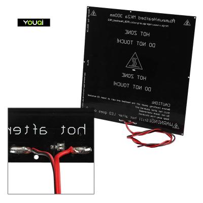 China 3d Printer YouQi New 120 Degree Dual Power MK3 PCB Heat Bed 3d Printer Heated Bed for sale