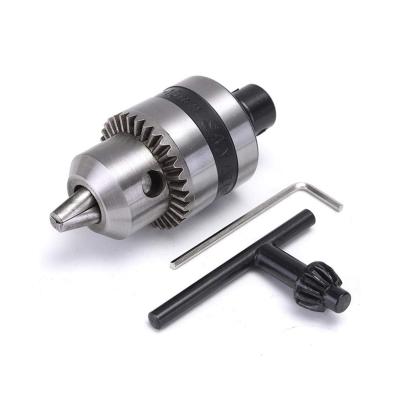 China CNC Machine Tools YouQi 1.5-10mm Electric Drill Chuck With 5mm Shaft Mount B12 Hole Steel Inner Drill Chuck Adapter for sale