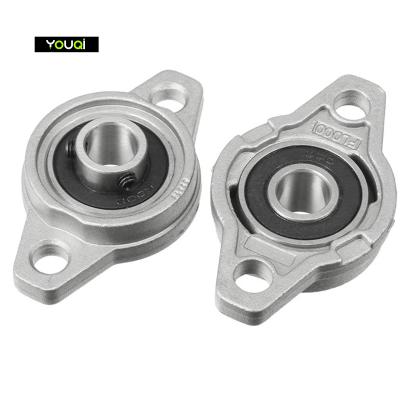 China Hotels YouQi 10mm Zinc Alloy Self Aligning Pillow Block Flange Bearing KFL000 for sale