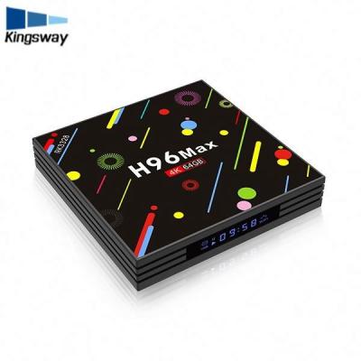 China 4K 64GB H96 Max H2 Update Rockchip RK3328 Android 17.3 Custom TV Center Malaysia Custom Firmware TV Box for sale