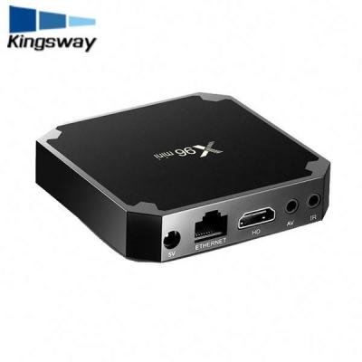 China The hottest selling IP mini BT box x96 Arabic wifi TV converter digital box HD-MI TV for sale