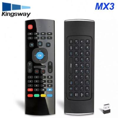 China Good Quality Airmouse Backlit MX3 Laptop with 2.4G Wireless Backlight MX3 Wireless Keyboard for sale