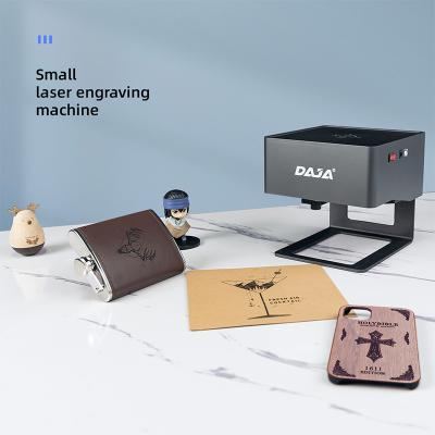 China Online system DAJA Laser Engraver CNC Diy DJ6 Laser Engraving Machine 3000mw Fast Mini Logo Mark Printer Cutter Woodworking Wood Plastic for sale