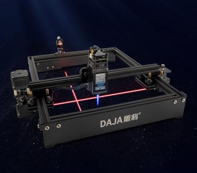 China Water-cooled DAJA Laser Engraving CNC Automatic D3 Laser Engraver Marking Machine for Logo Wood Steel Plastic Bamboo WIFI DIY Glass Leather for sale