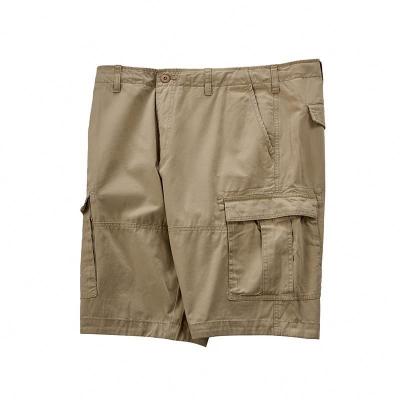 China Viable Wholesale Custom Mens Bermuda Shorts Oblique Pocket Zipper Fly Casual Cargo Shorts for sale