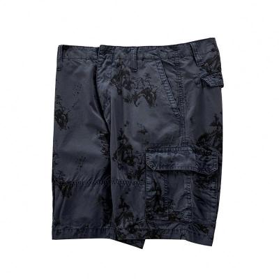 China Sustainable Mens Camouflage Cargo Shorts Multi Pocket Casual Fit Work Khaki Pants Short Length Camouflage Pants for sale