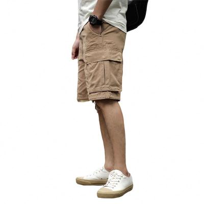 China Anti-Wrinkle Summer Twill Heavyweight Machining Shorts Mens Casual Cargo Shorts for sale