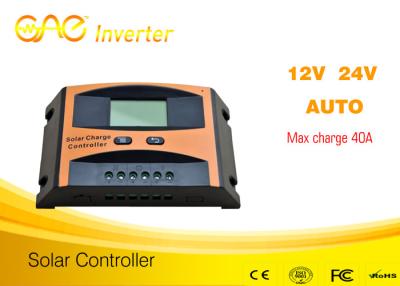 China 40A Solar Charge Controller with LCD Display intelligent pwm solar charge controller for sale