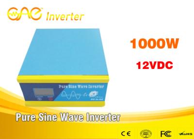 China Single output off grid 12v 24v dc 220v ac pure sine wave solar inverter 1kw for solar system en venta