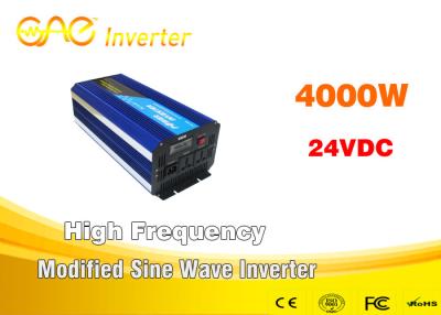 China 4000W modified sine wave car power inverter DC24V DC48V to AC  220V inverter for sale