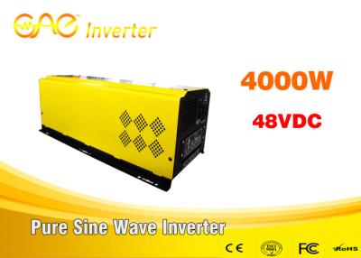 China dc ac off grid solar inverter pure sine wave 48v to 220v 4000w home inverter for all kinds of appliances for sale