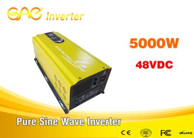 China Low frequency pure sine wave off grid solar inverter solar power 48 volt dc to 220 volt 50hz ac inverter 5000w for sale