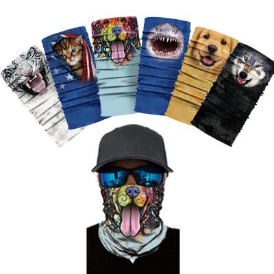 China Multifunctional Neck Cuff Bandana Breathable Custom Scarf Bandana Face Covering for sale