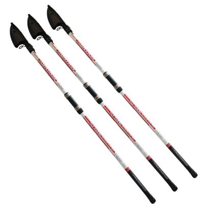 China Manufacturer Wholesale 4M Fast Action White Telescopic Carp Casting Fishing Rod Carbon Long for sale