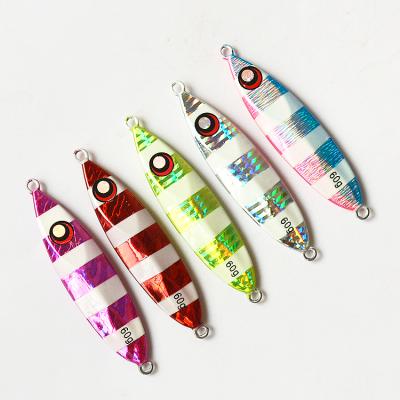 China Wholesale Lead Lure 40g 60g 80g 100g Slow Pitch Metal Jig Deep Sea Deep Sea Lead Building Lures for sale